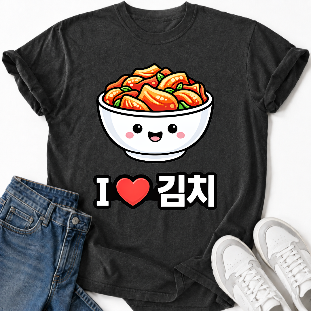 I LOVE KIMCHI T-SHIRT