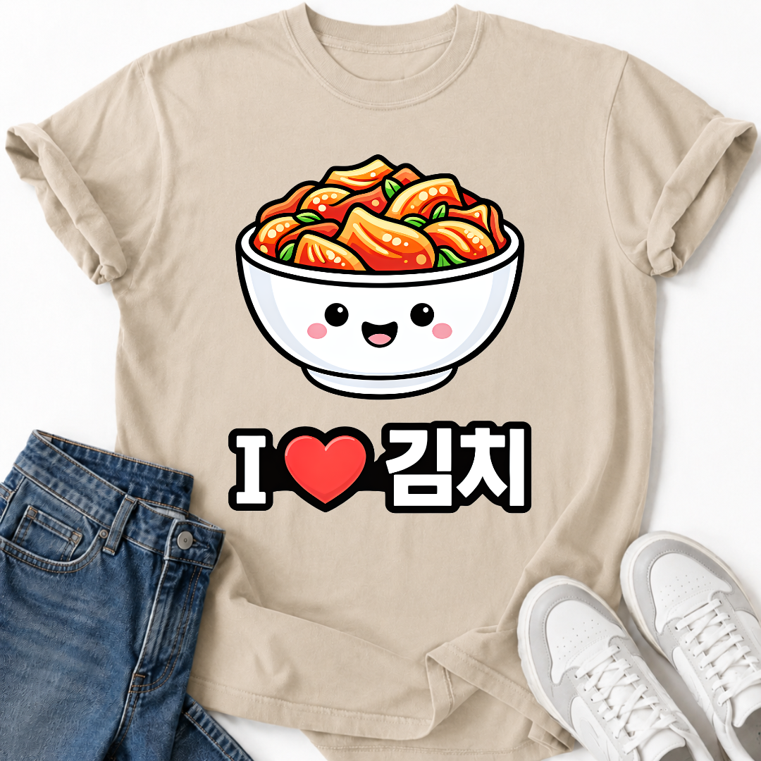 I LOVE KIMCHI T-SHIRT