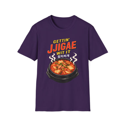 Gettin' Jjigae Wit It T-Shirt — Korean Stew Kimchi Jjigae Graphic Tee