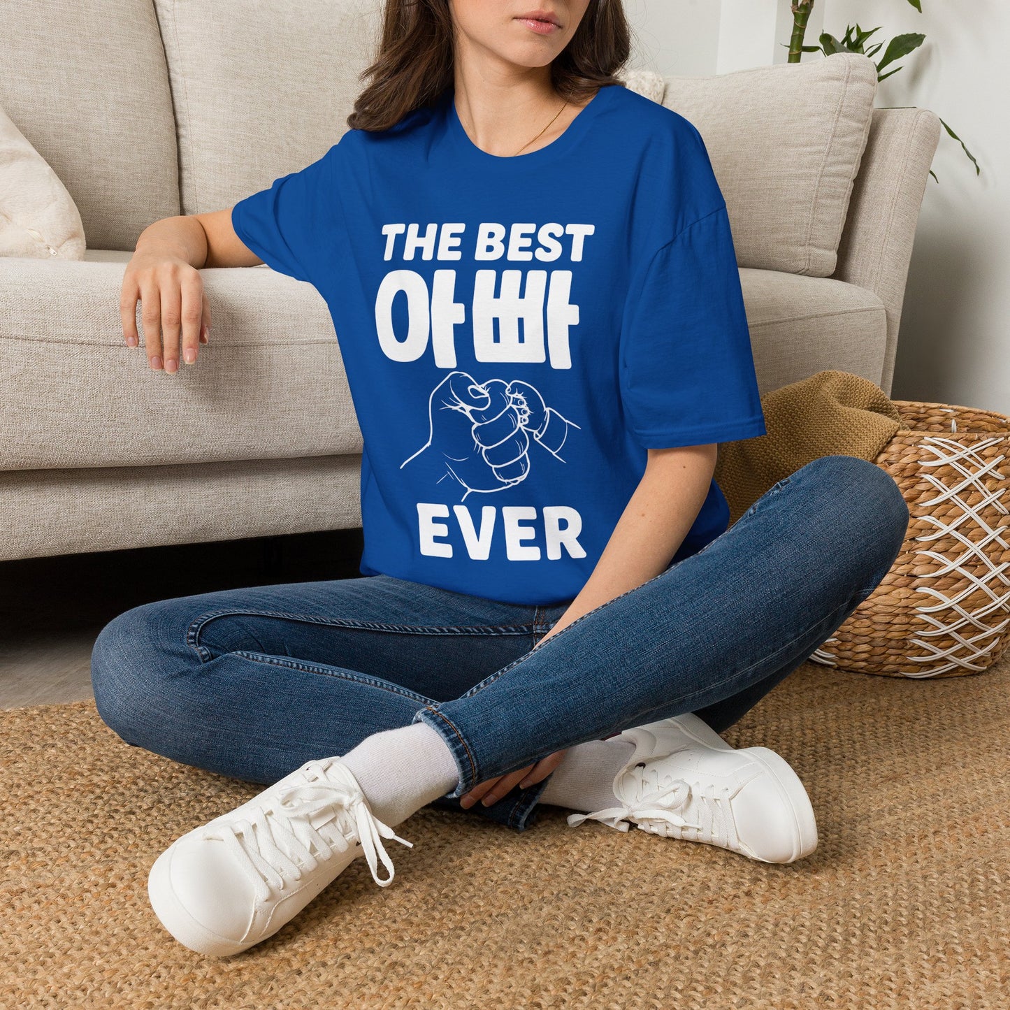 The Best 아빠 Ever T-Shirt — Father's Day Korean Dad Tee