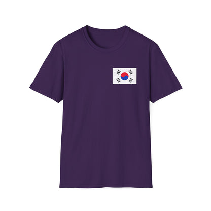 Korean Flag T-Shirt – South Korea Taegeukgi Pocket Tee