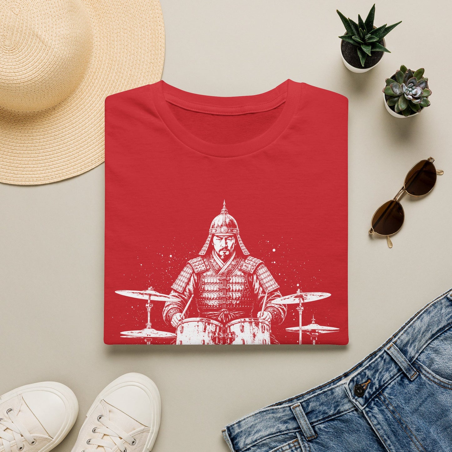 Samurai Drummer T-Shirt