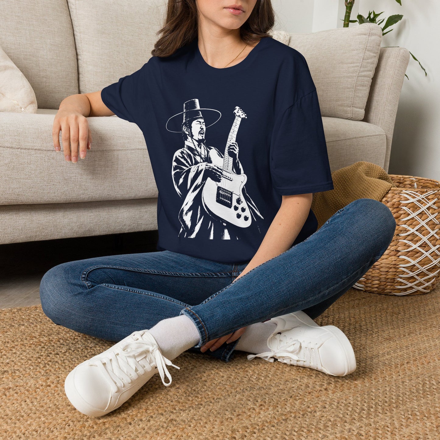 Korean Guitarist Graphic T-Shirt