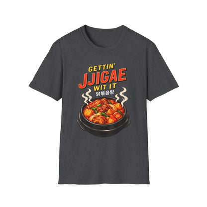T-Shirt — 'Gettin' Jjigae Wit It' Korean Stew Graphic Tee