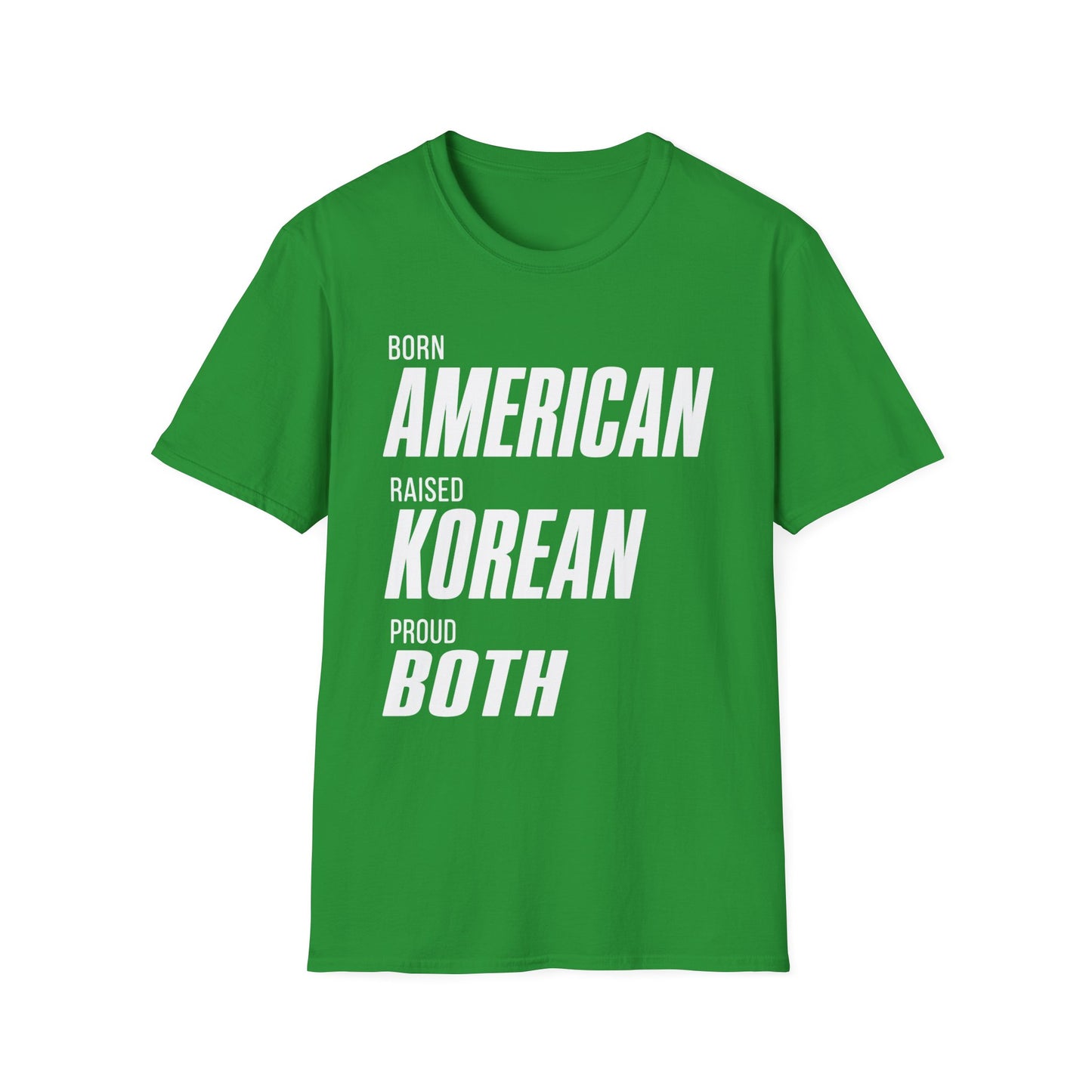 Born American Raised Korean Proud Both T-Shirt