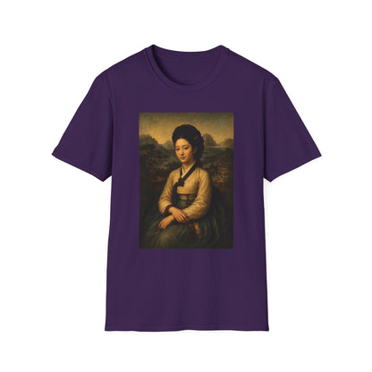 Portrait Tee — Vintage Asian Woman Oil Painting Graphic T-Shirt