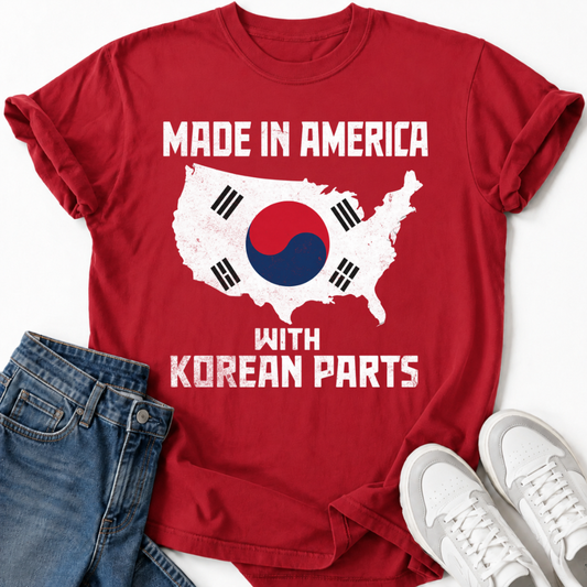 AMERICAN KOREAN PARTS T-SHIRT