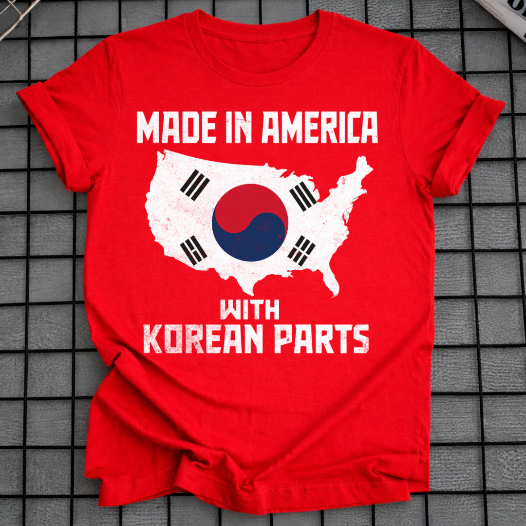 AMERICAN KOREAN PARTS T-SHIRT