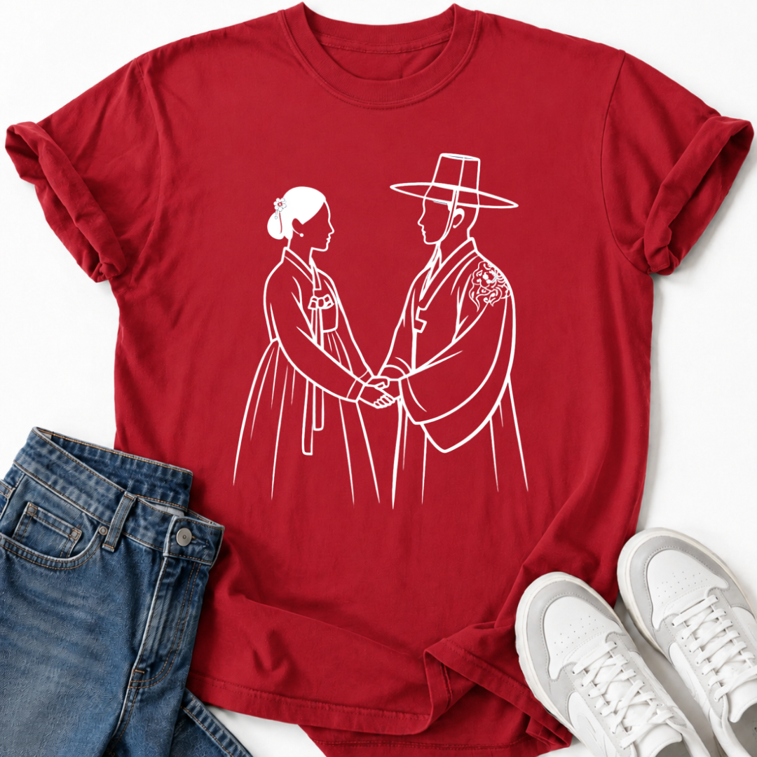 KOREAN HANBOK COUPLE T-SHIRT