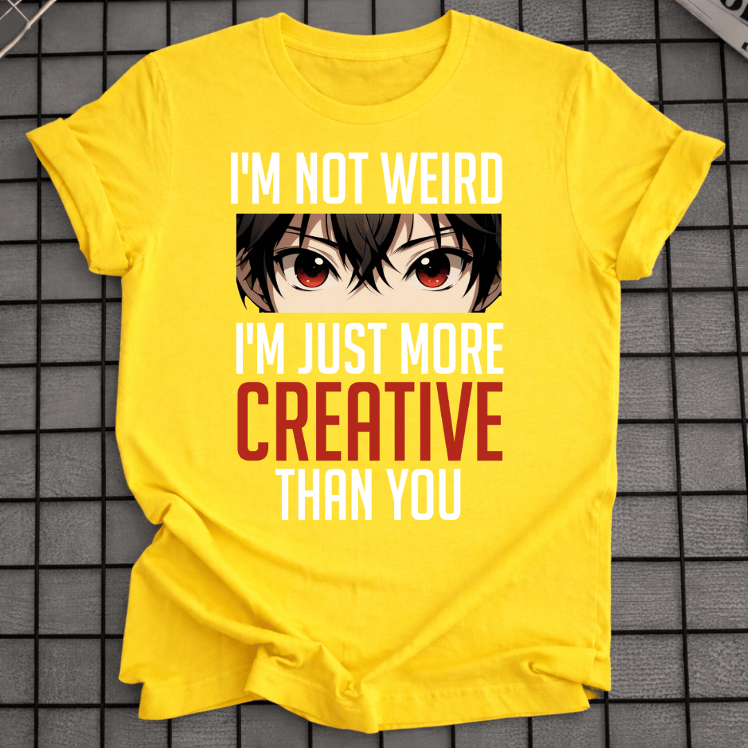 ICH BIN EINFACH KREATIVER T-SHIRT