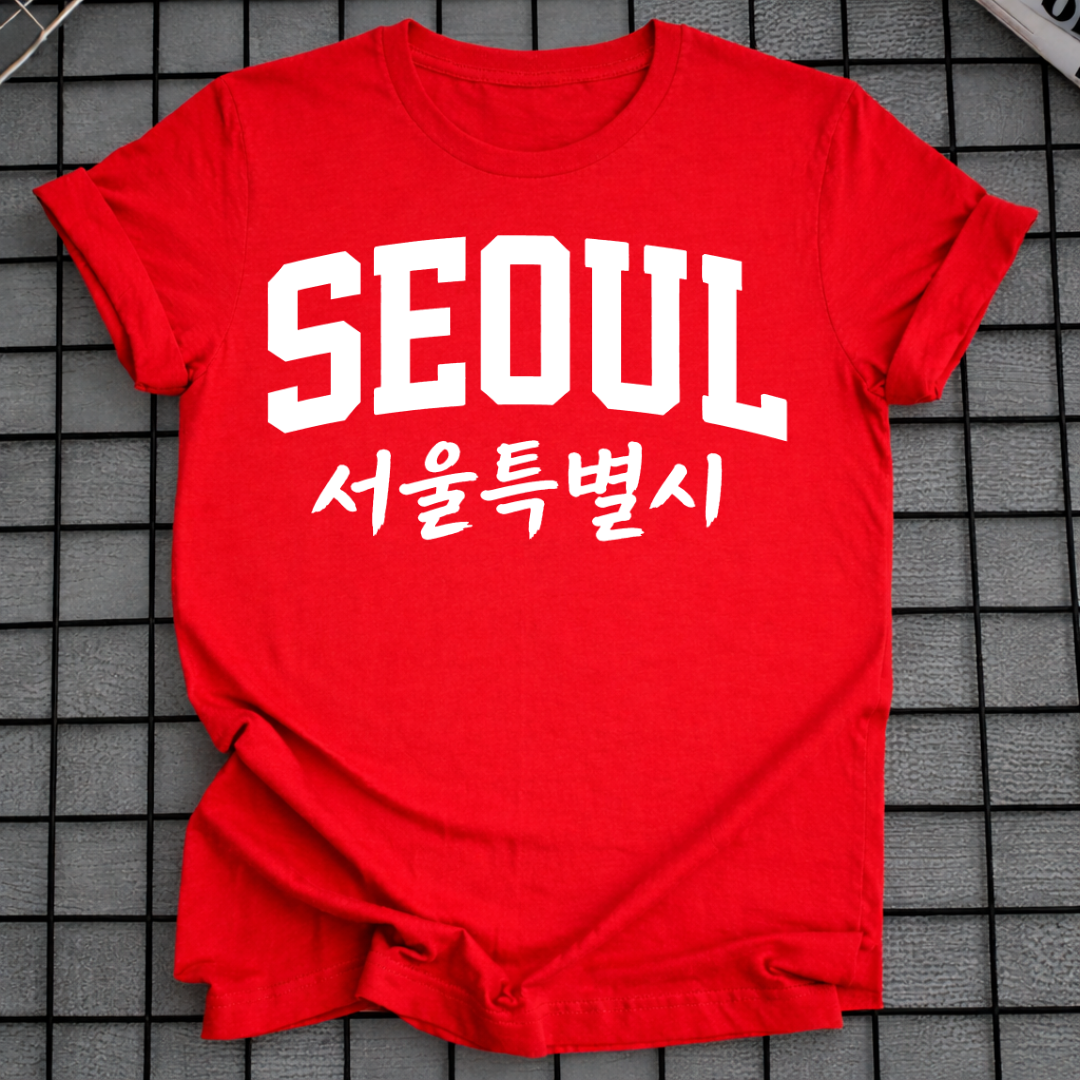 SEOUL SÜDKOREA HANGUL T-SHIRT