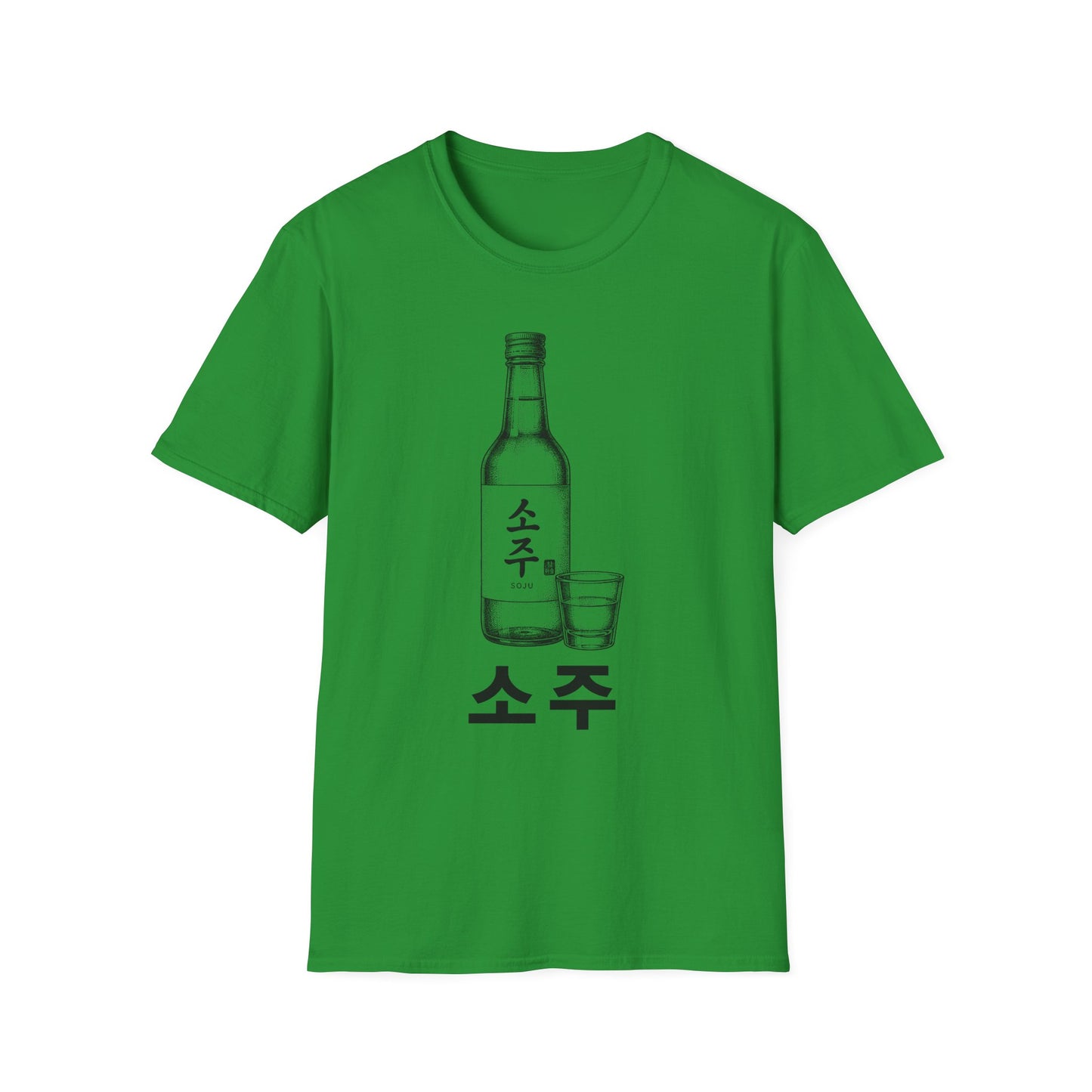 Soju Bottle T-Shirt — Korean Soju Graphic Tee