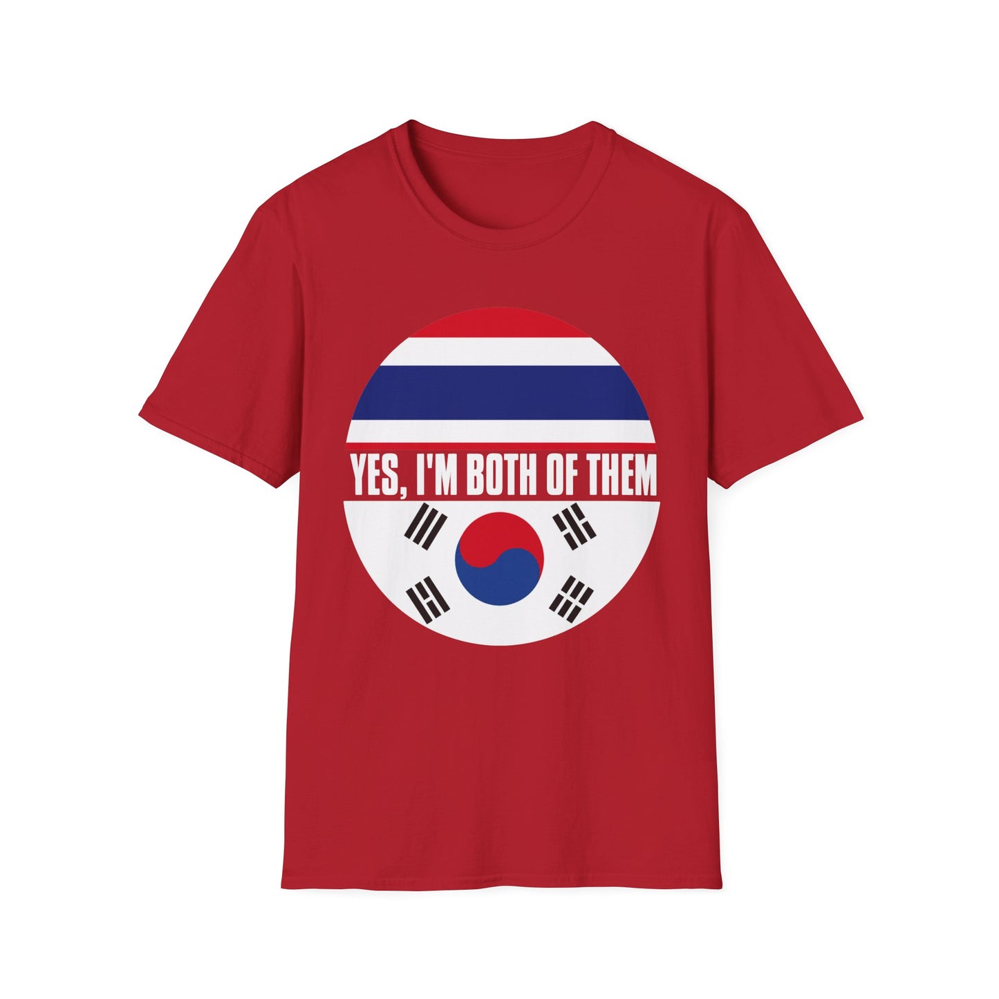 T-Shirt — Yes, I'm Both of Them (Korean-Thai Pride)
