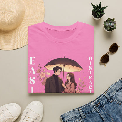 K-Drama Fan T-Shirt – "Easily Distracted by Korean Dramas" Graphic Tee