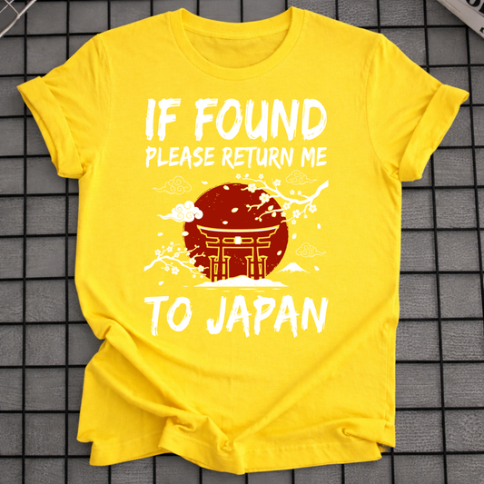 BRING MICH NACH JAPAN ZURÜCK T-SHIRT