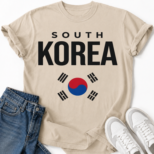 KOREA FLAG T-SHIRT