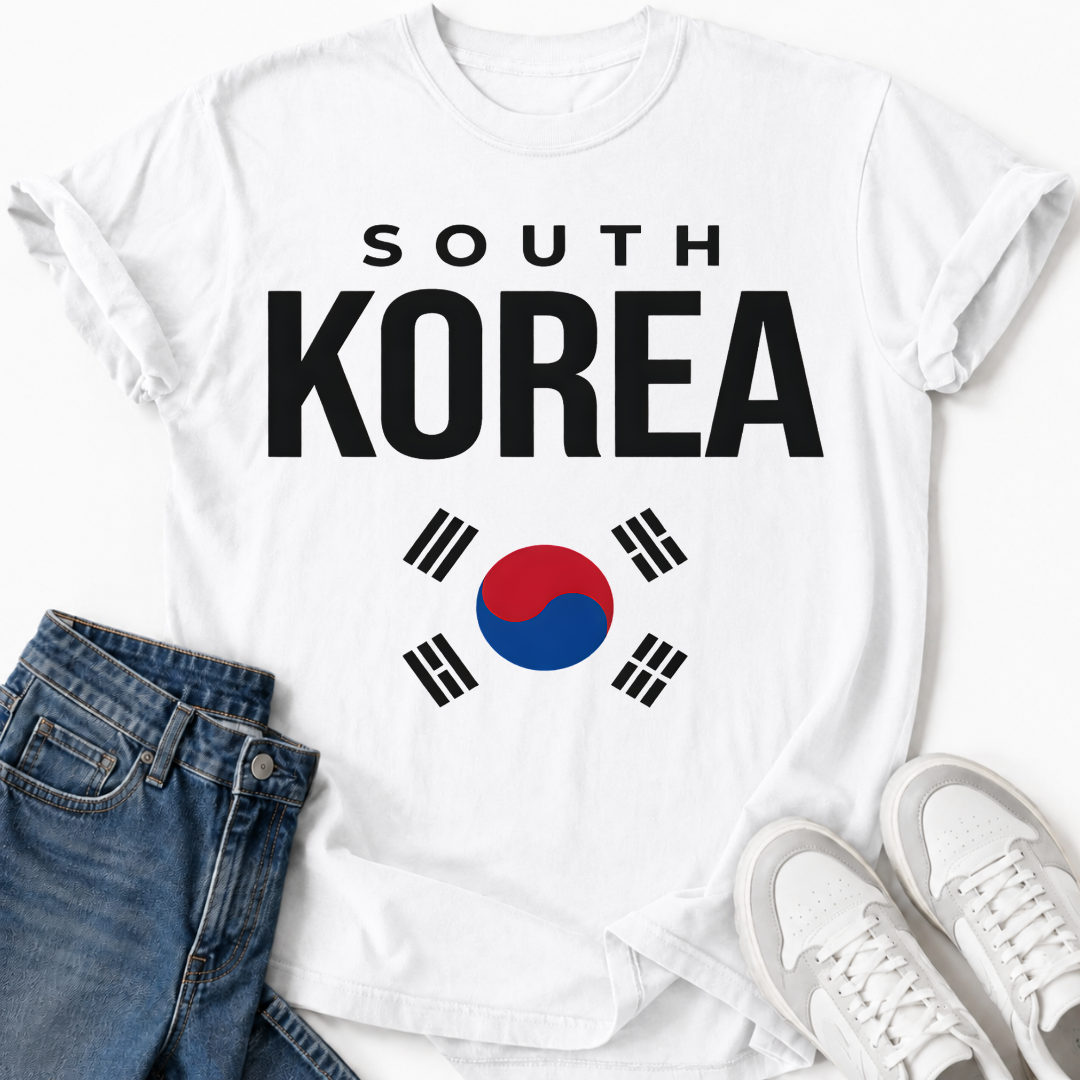 KOREA FLAG T-SHIRT