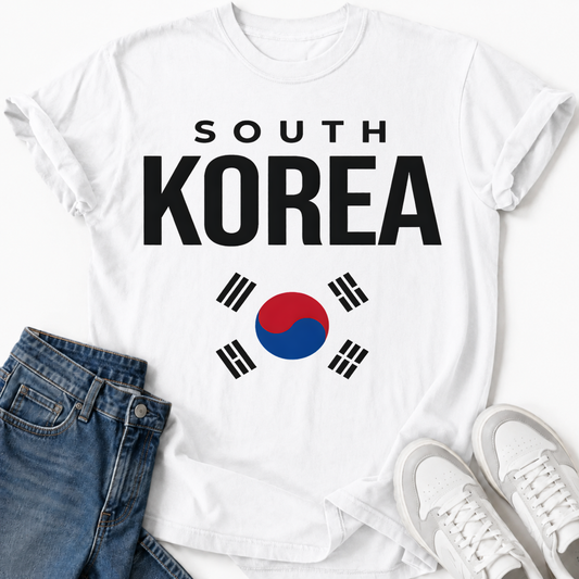 KOREA FLAG T-SHIRT