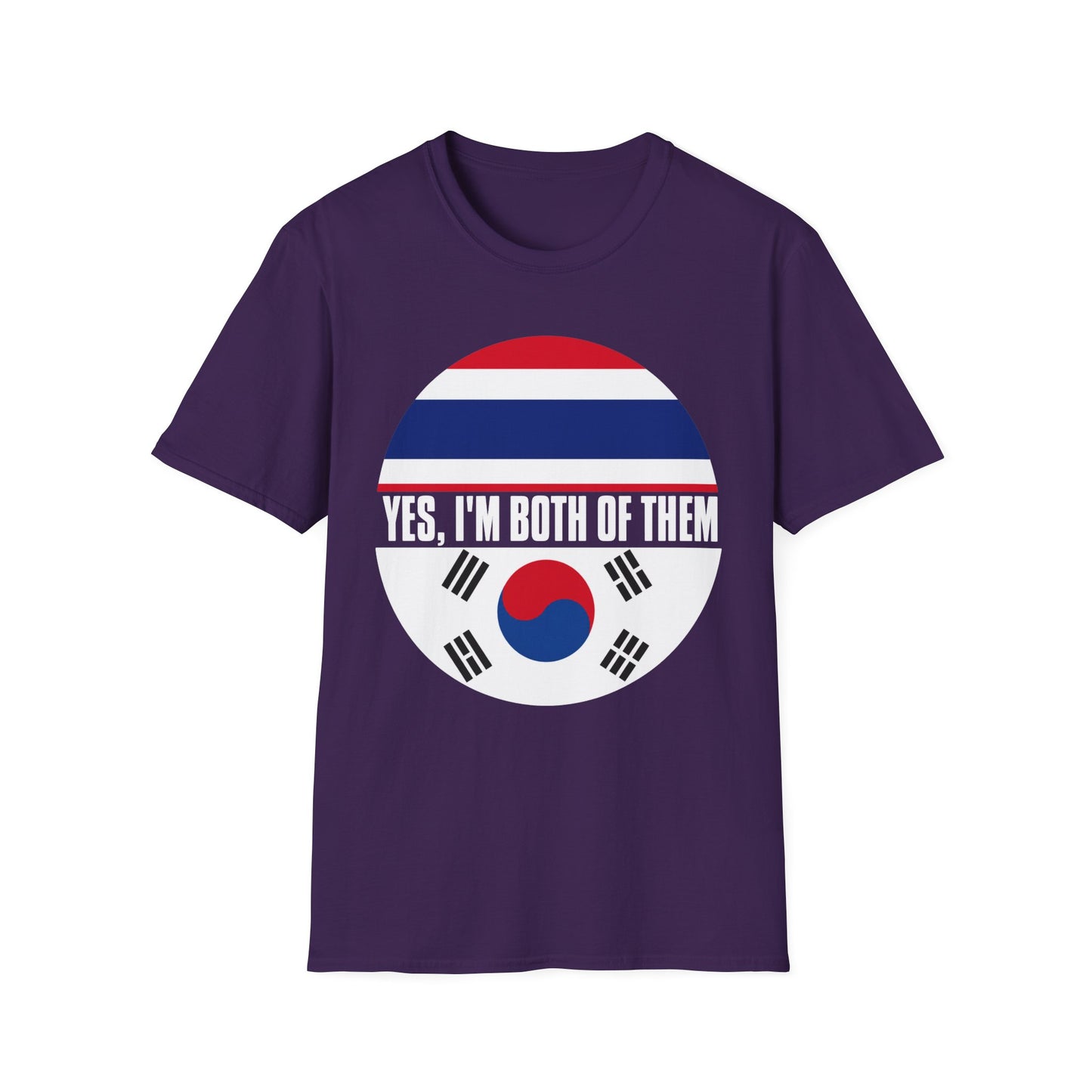 T-Shirt — Yes, I'm Both of Them (Korean-Thai Pride)