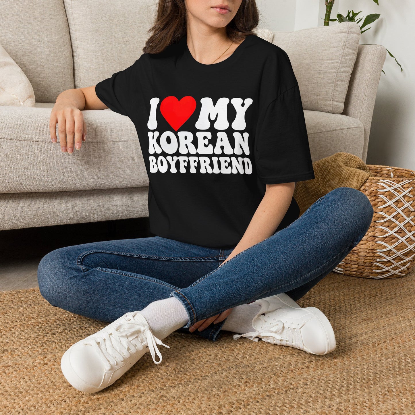I LOVE MY KOREAN BOYFRIEND T-SHIRT