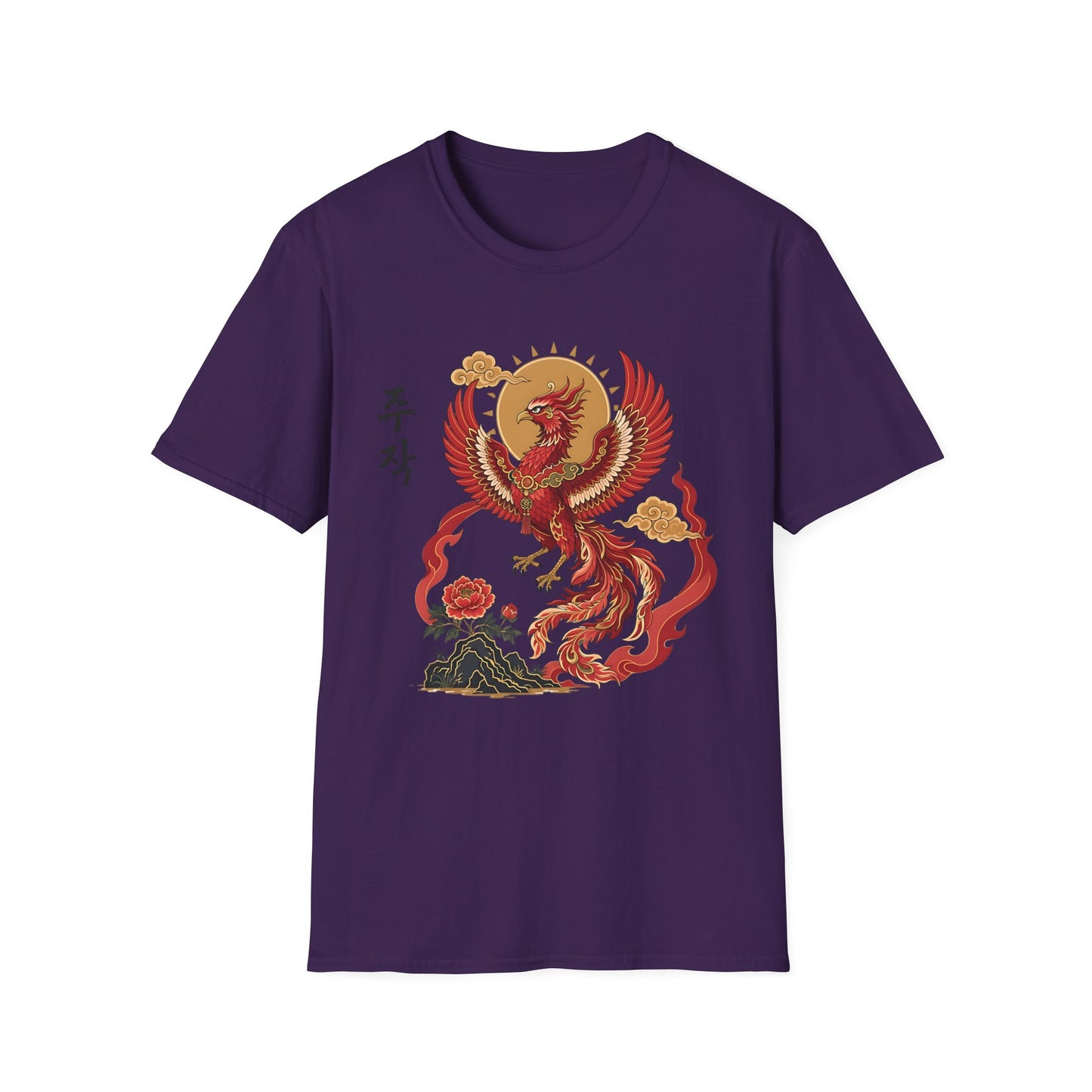 JUJAK KOREAN VERMILION T-SHIRT