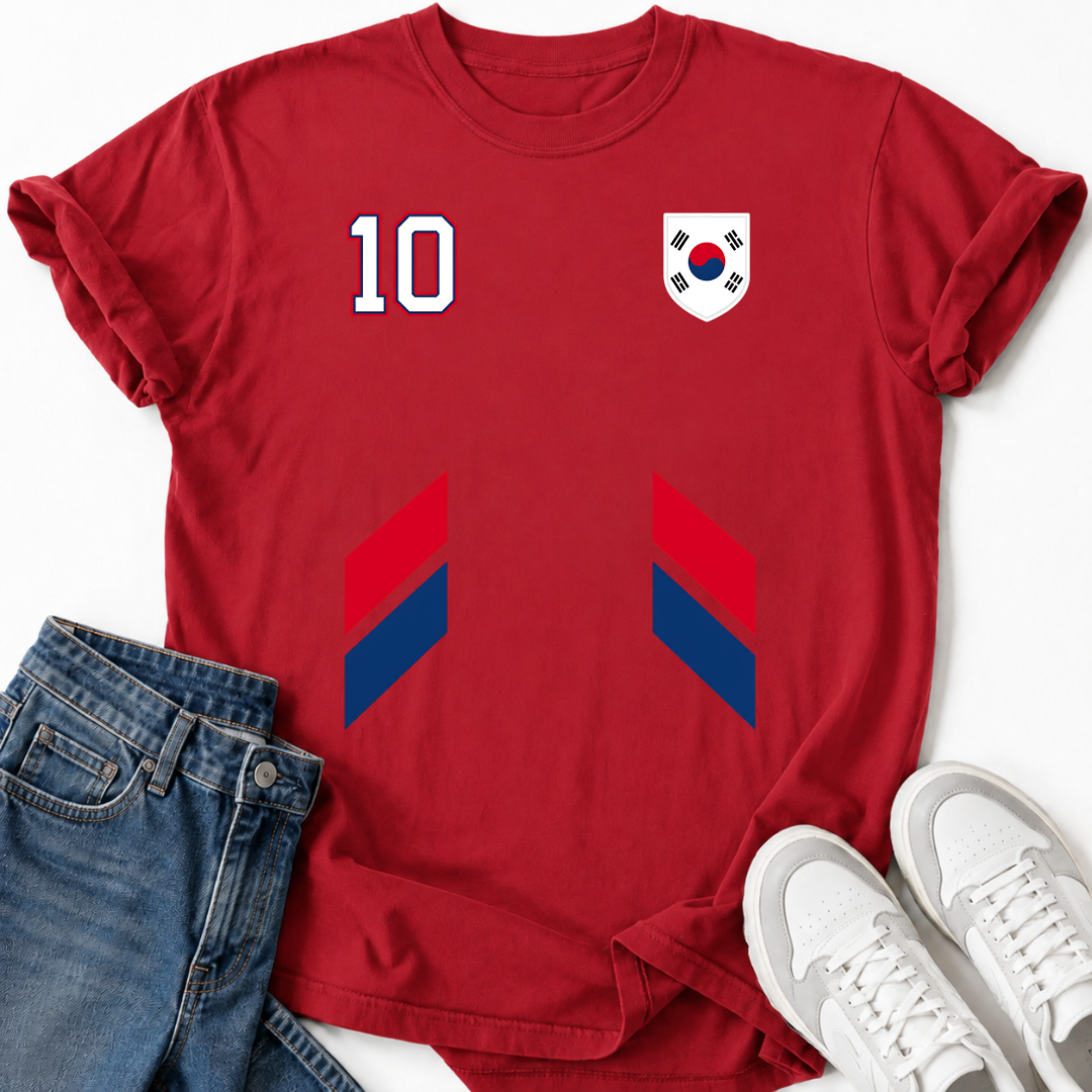SOUTH KOREA SOCCER JERSEY T-SHIRT
