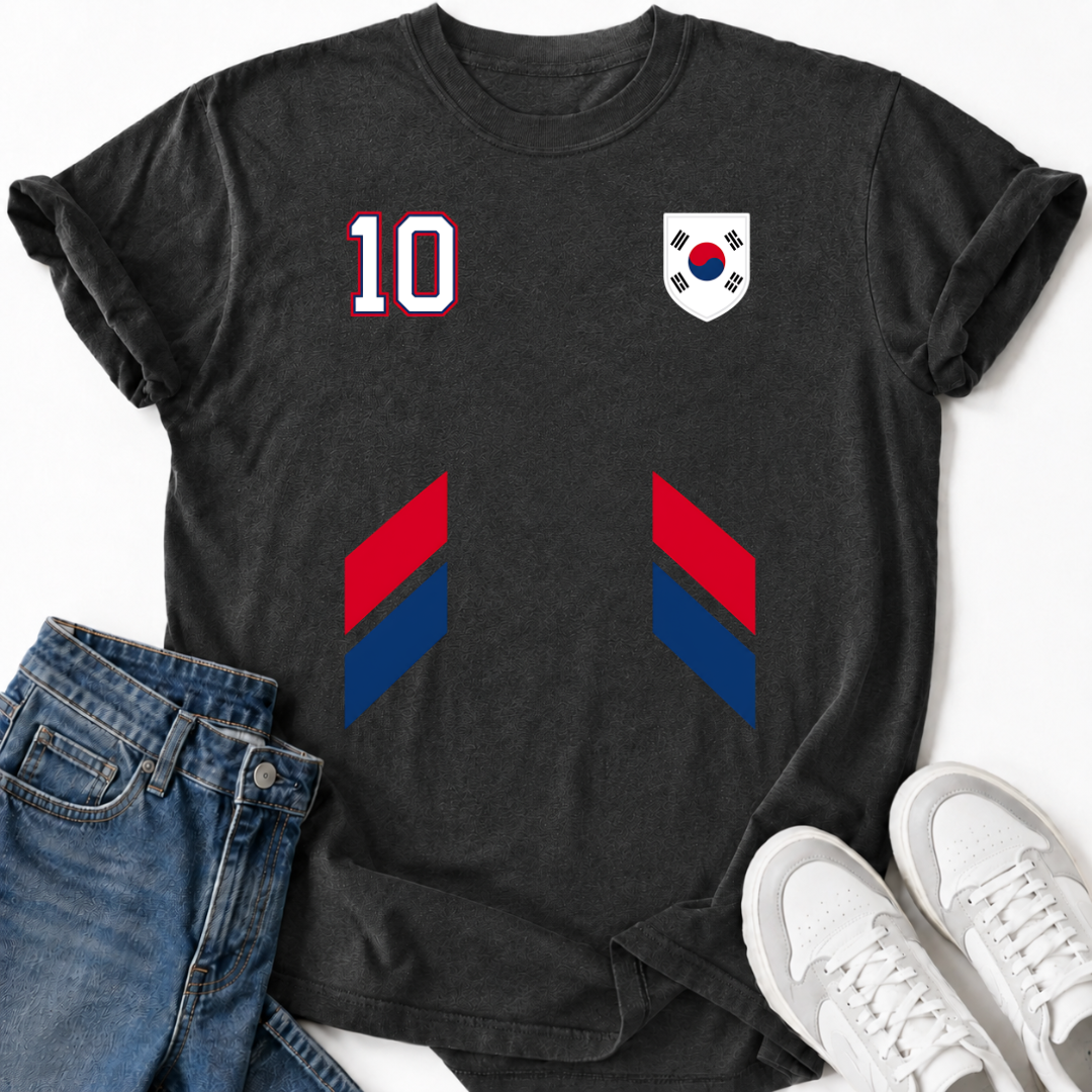 SOUTH KOREA SOCCER JERSEY T-SHIRT