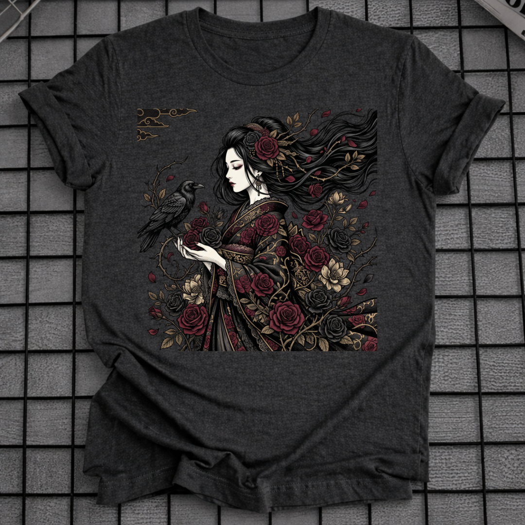 RAVEN GEISHA T-SHIRT