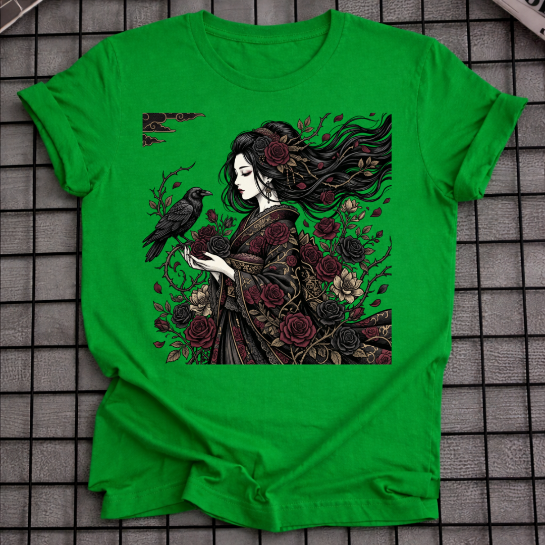 RAVEN GEISHA T-SHIRT