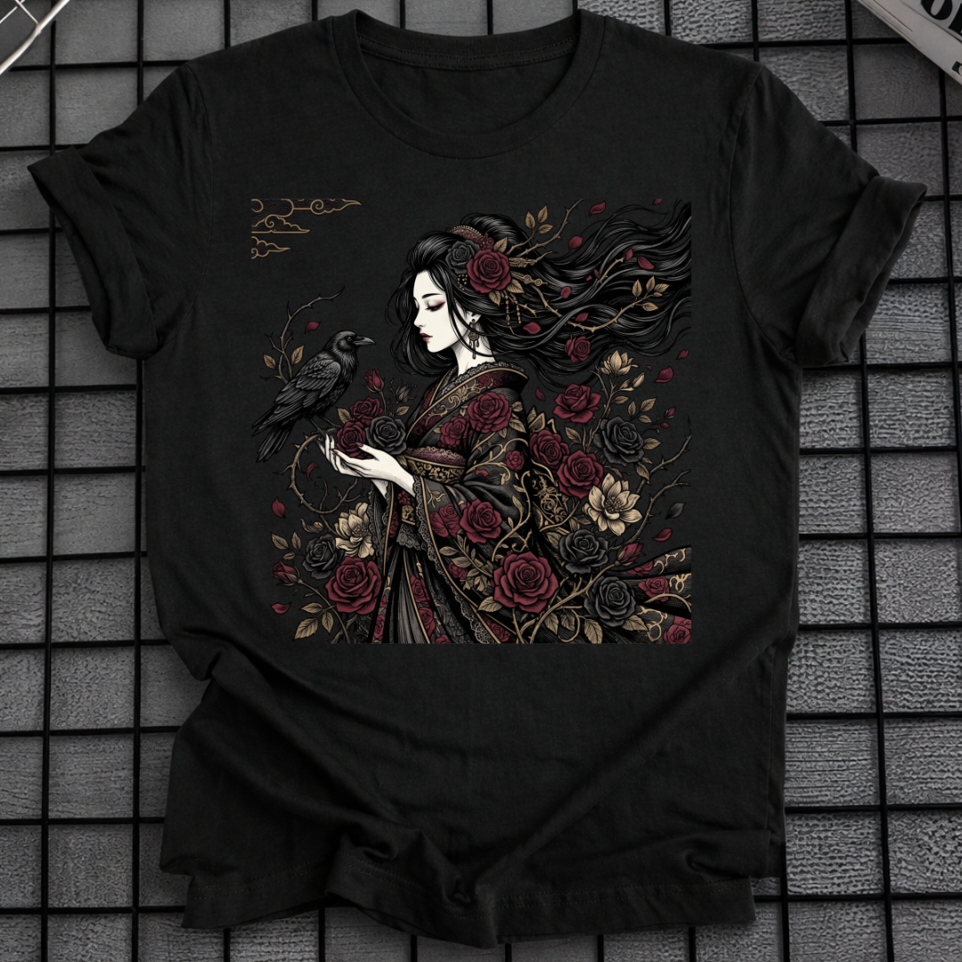 RAVEN GEISHA T-SHIRT