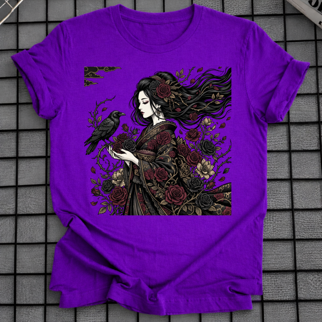 RAVEN GEISHA T-SHIRT