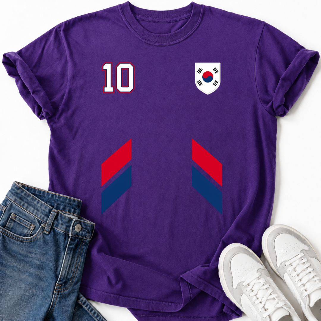 SOUTH KOREA SOCCER JERSEY T-SHIRT