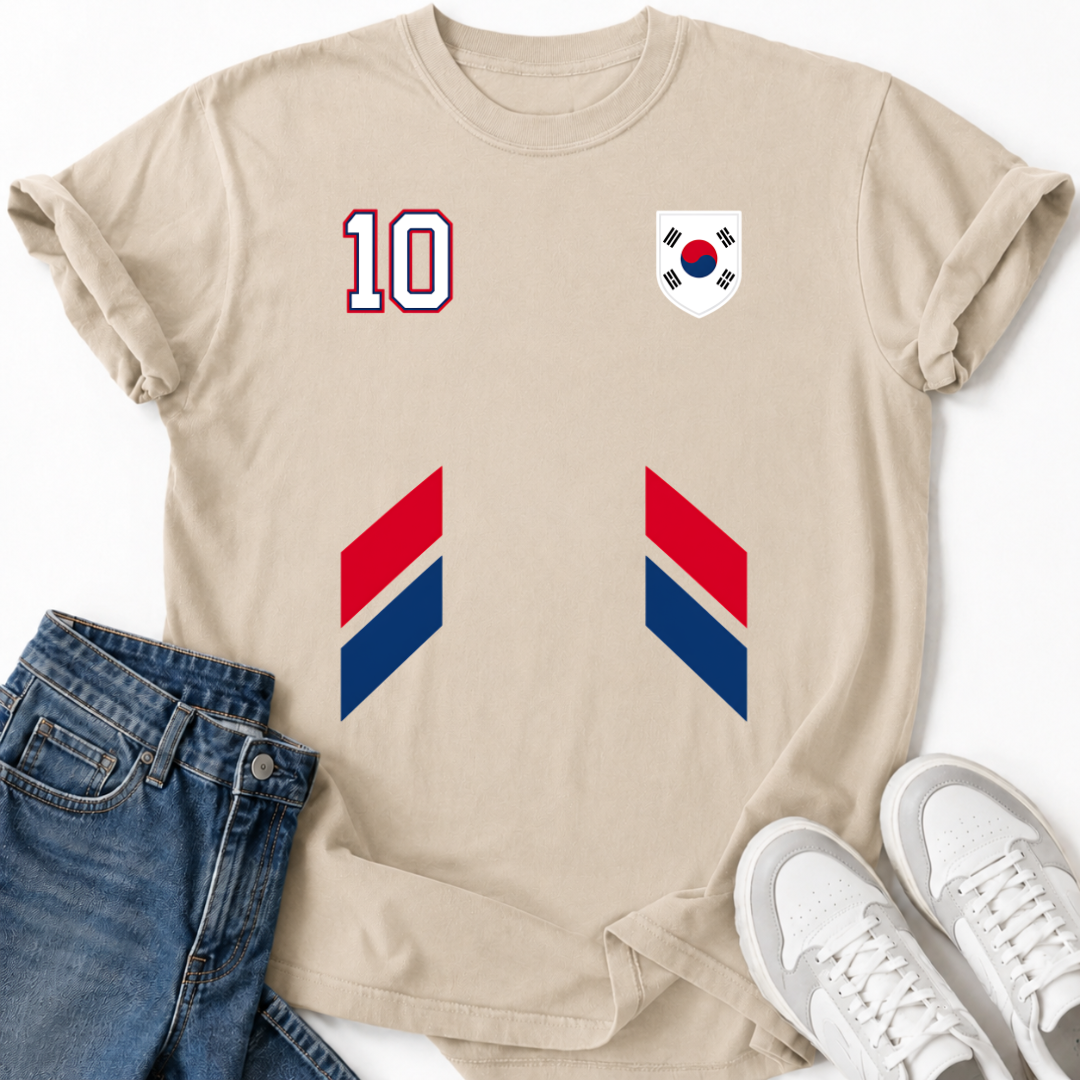 SOUTH KOREA SOCCER JERSEY T-SHIRT