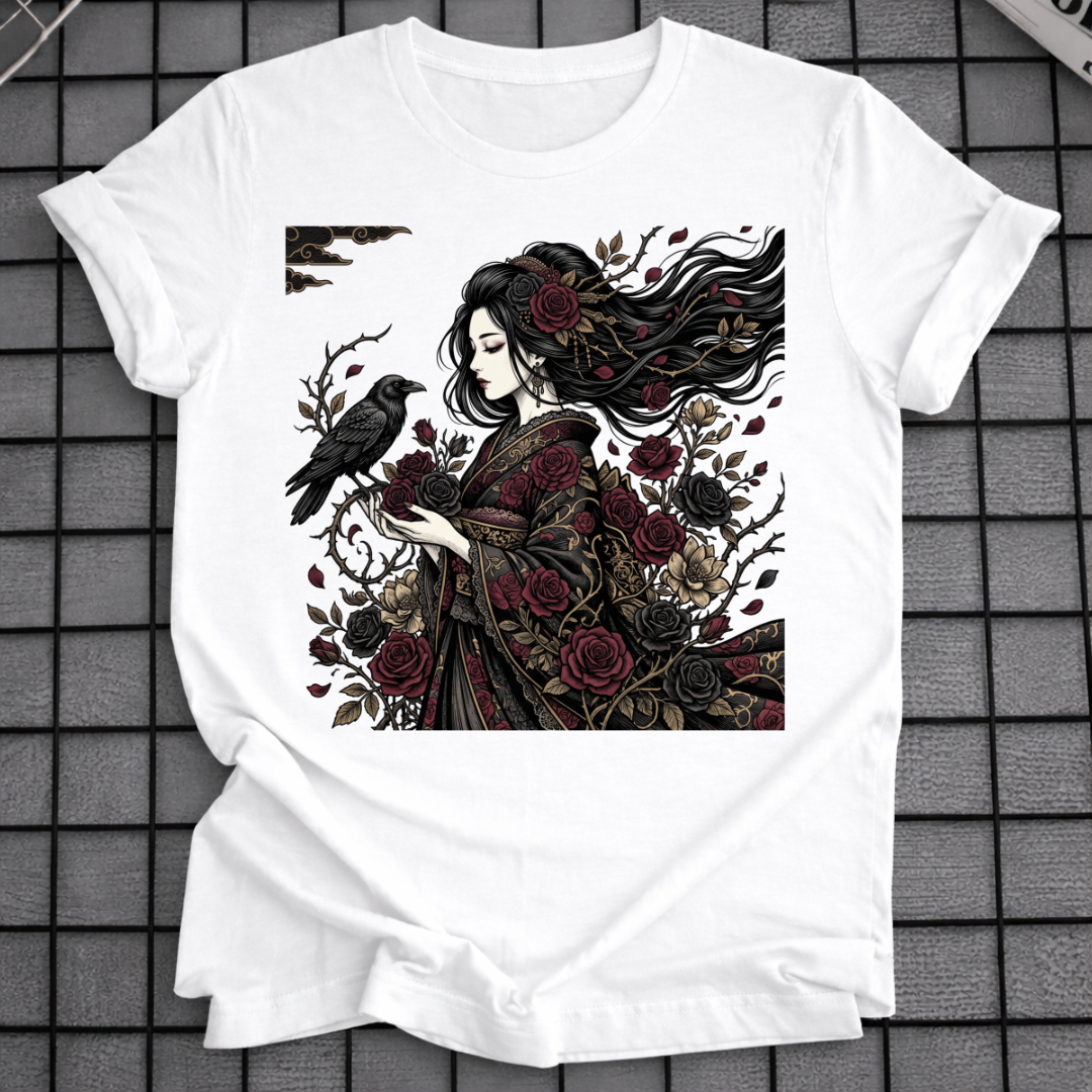 RAVEN GEISHA T-SHIRT
