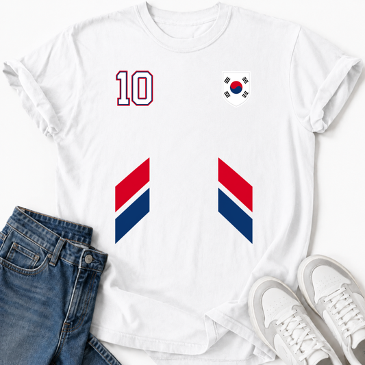 SOUTH KOREA SOCCER JERSEY T-SHIRT