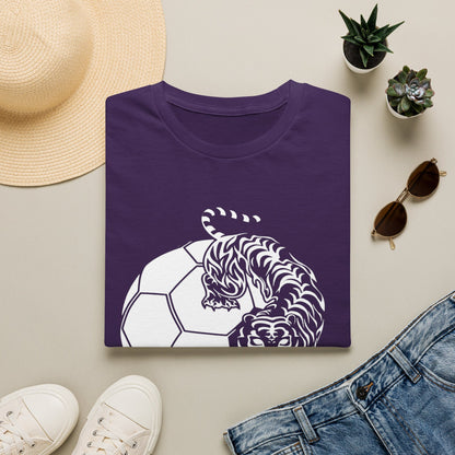 Korea Tiger Soccer T-Shirt — Bold KOREA Football Graphic Tee