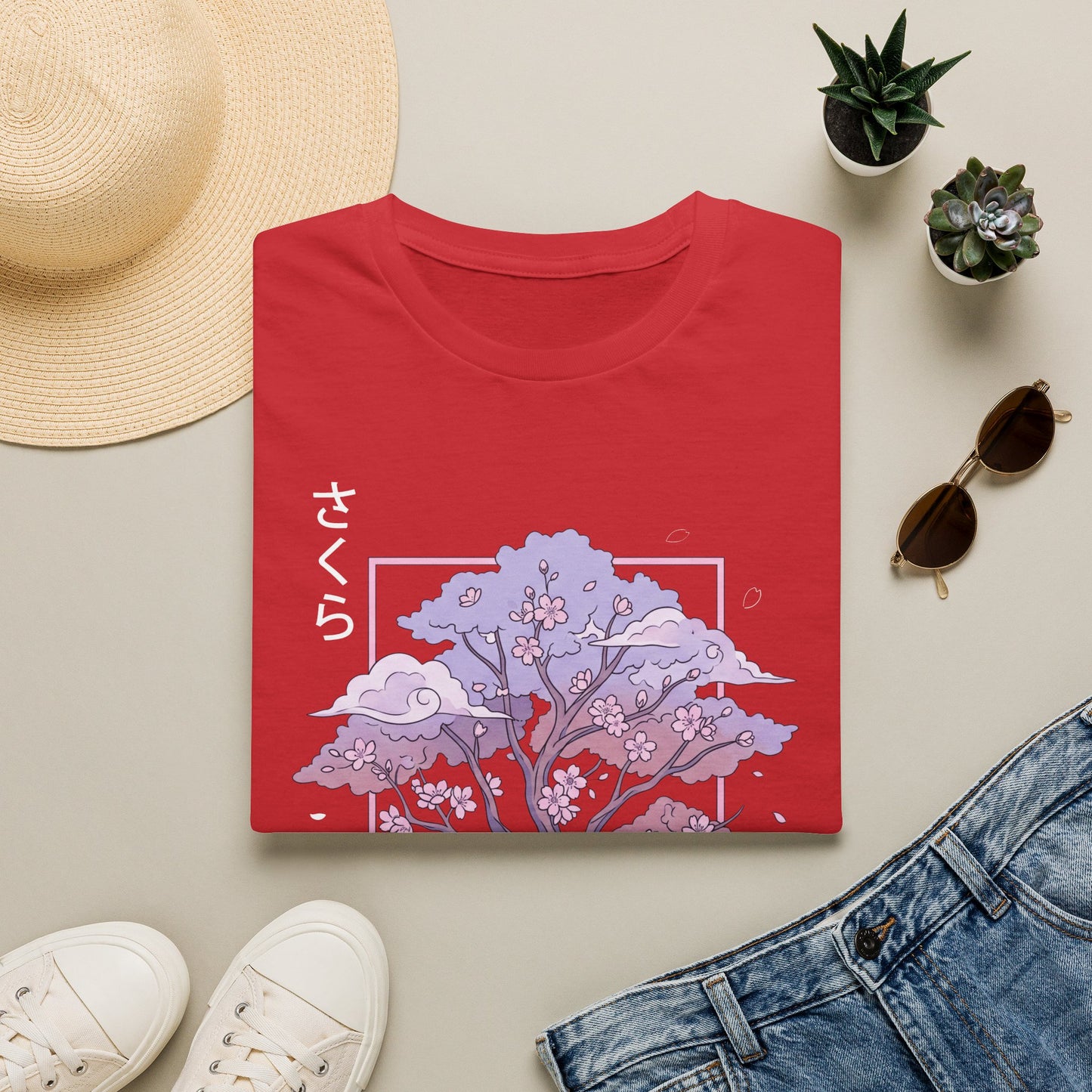Sakura Cherry Blossom T-Shirt — Japanese Tree Graphic Tee