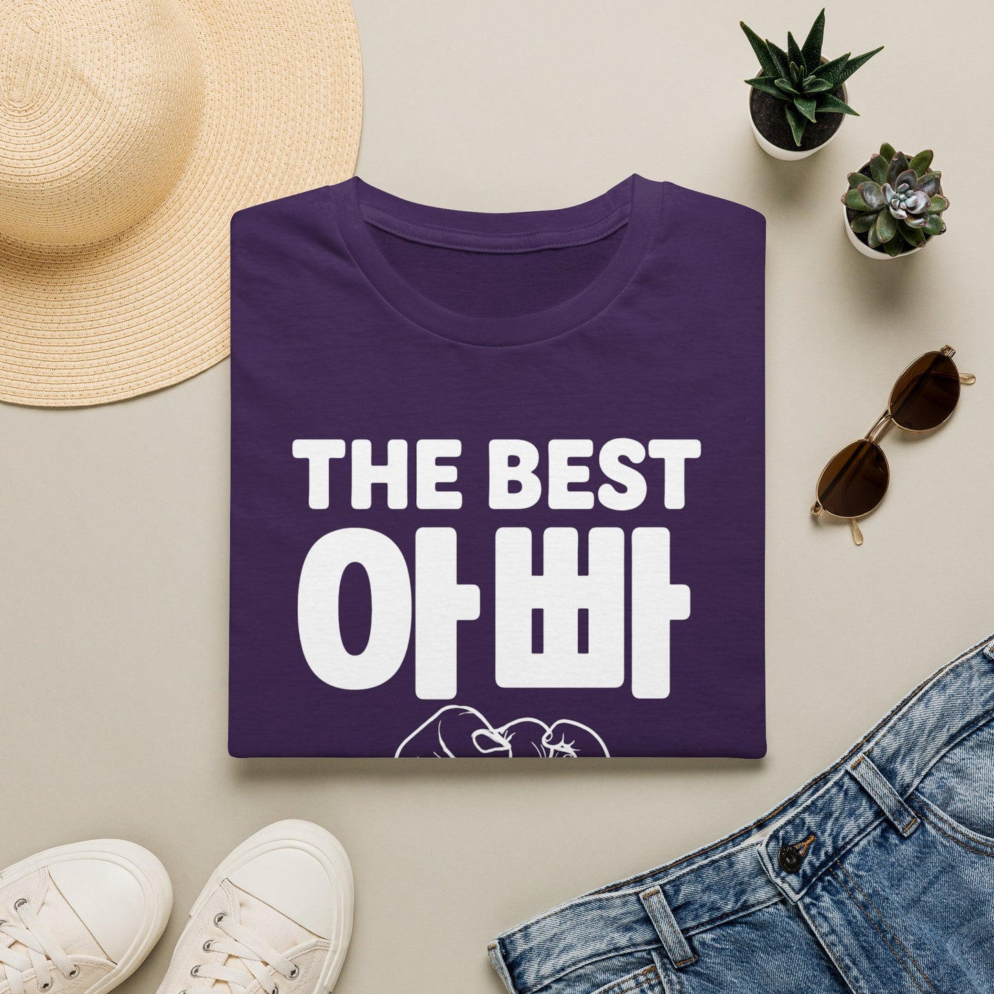 The Best 아빠 Ever T-Shirt — Father's Day Korean Dad Tee