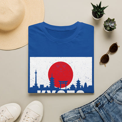 Kyoto Skyline T-Shirt — Japanese Rising Sun Graphic Tee