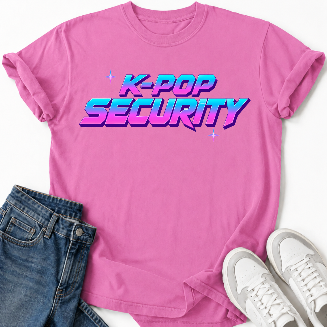 K-POP SECURITY T-SHIRT