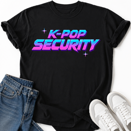 K-POP SECURITY T-SHIRT