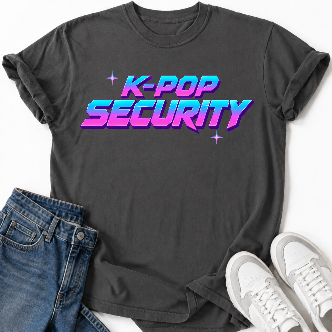 K-POP SECURITY T-SHIRT