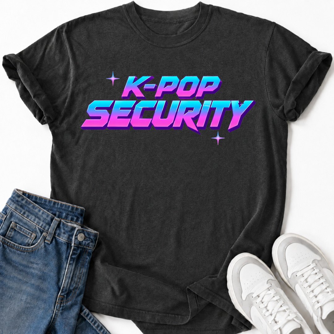 K-POP SECURITY T-SHIRT