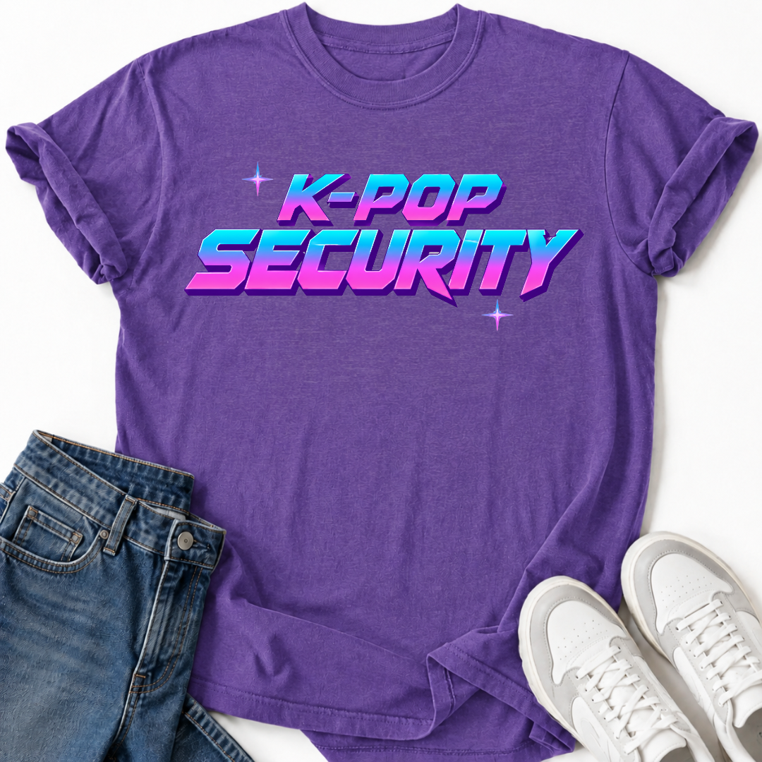 K-POP SECURITY T-SHIRT
