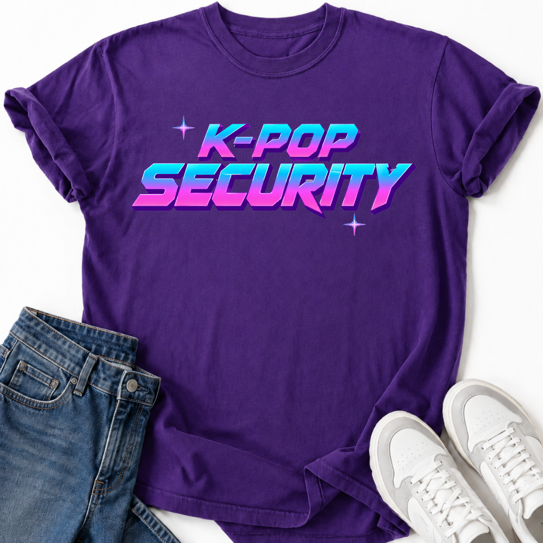 K-POP SECURITY T-SHIRT