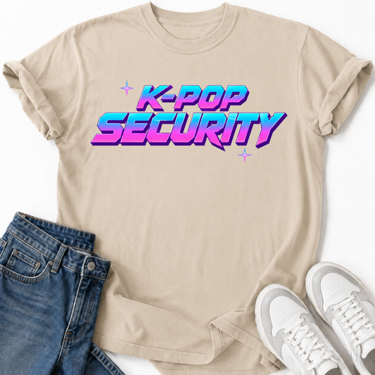 K-POP SECURITY T-SHIRT