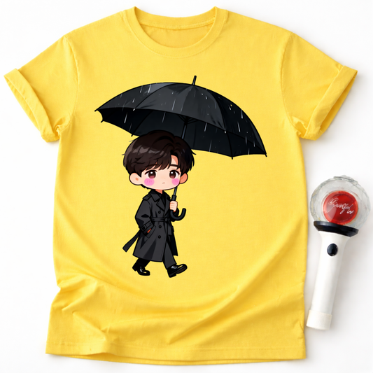 CHIBI BOY UMBRELLA T-SHIRT