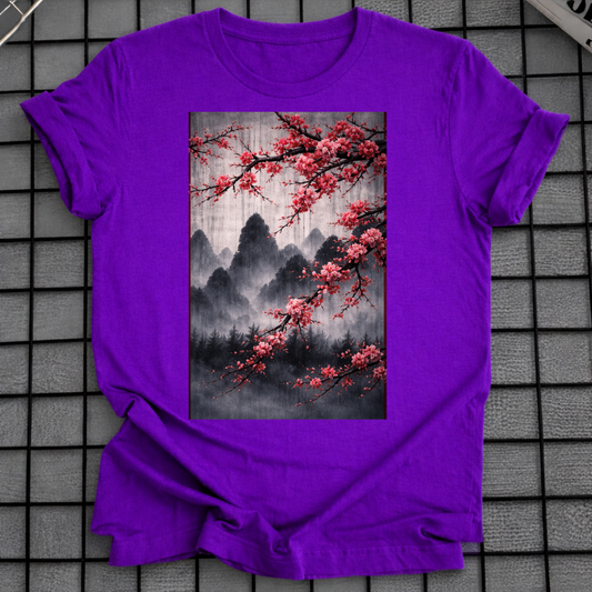CHERRY BLOSSOM MOUNTAIN T-SHIRT