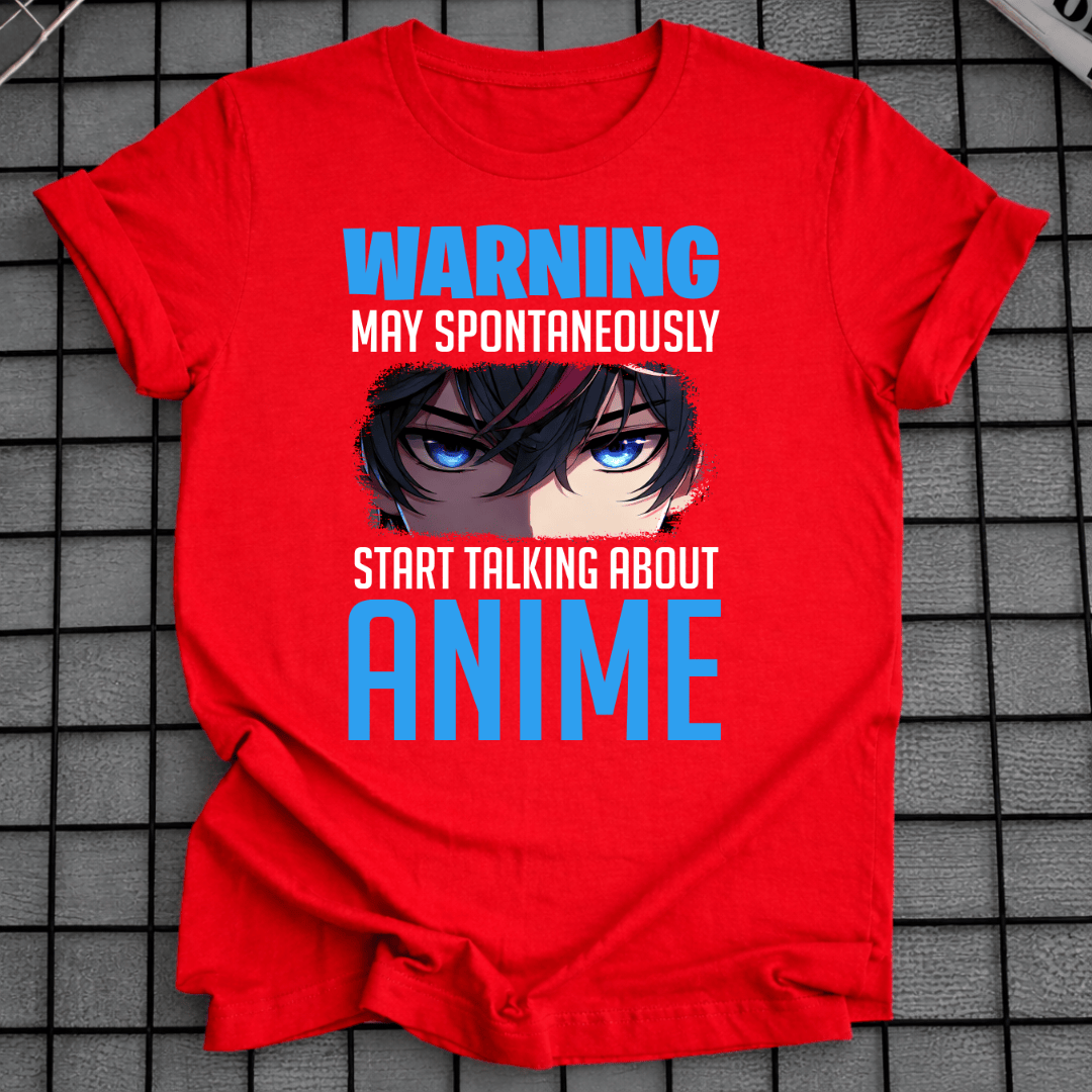 FANGE AN, ÜBER ANIME-T-SHIRTS ZU REDEN