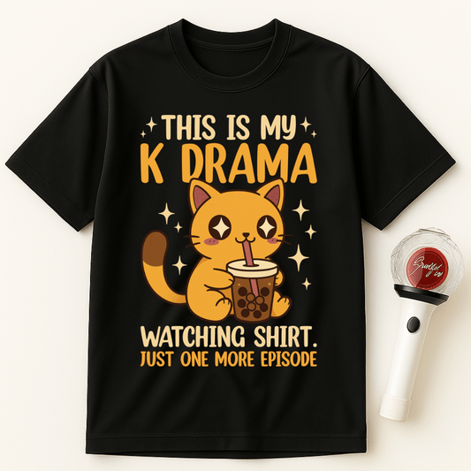 THIS IS MY K-DRAMA WATCHING SHIRT UNISEX T-SHIRT